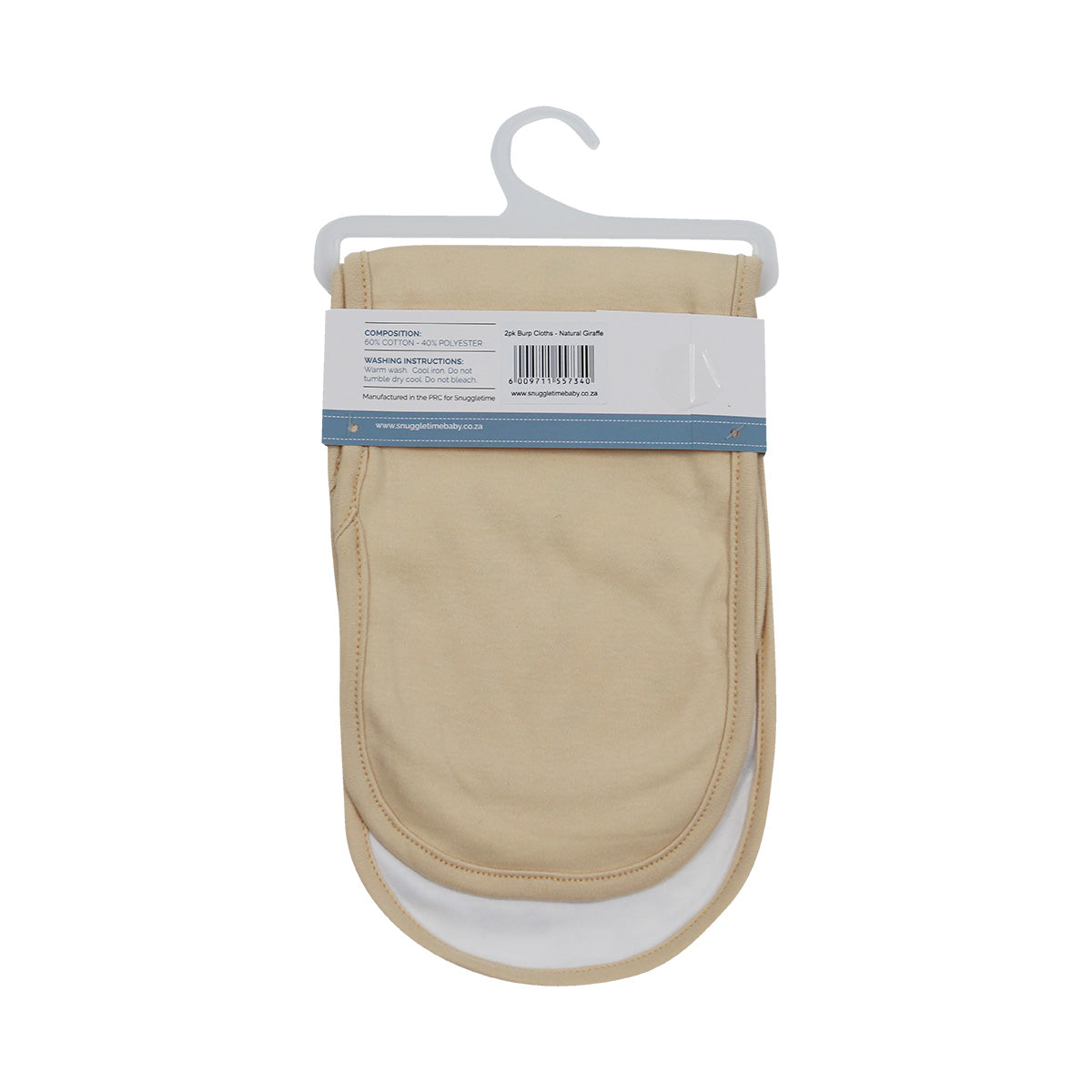 Snuggletime Burp Cloths 2pk