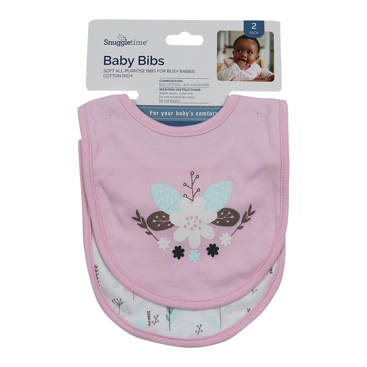 Snuggletime Bibs 2pk