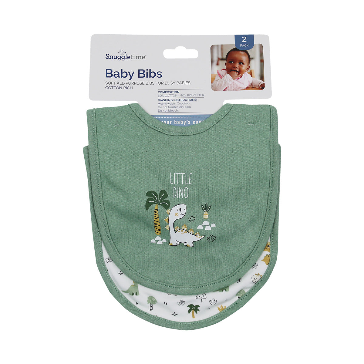 Snuggletime Bibs 2pk