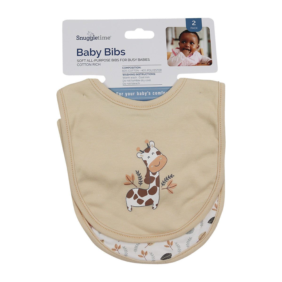 Snuggletime Bibs 2pk