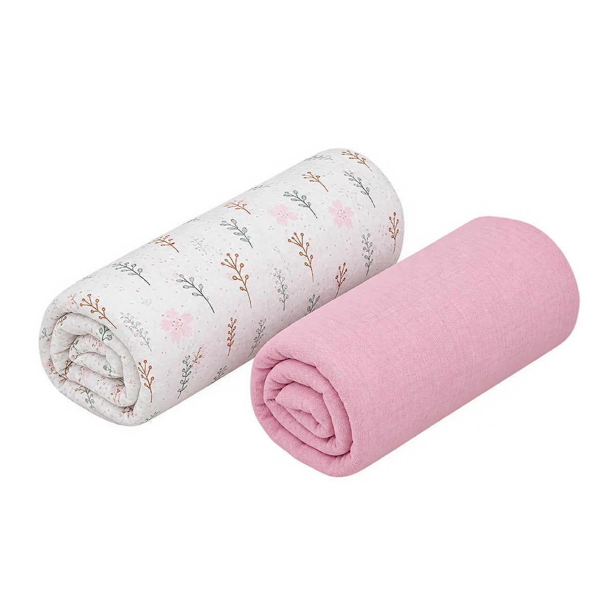 Snuggletime Swaddling Receiving Blanket 2pk