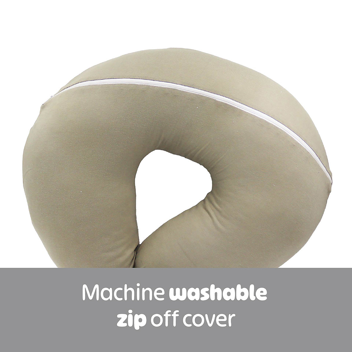 Snuggletime Snuggle Pillow with adjustable bow-tie