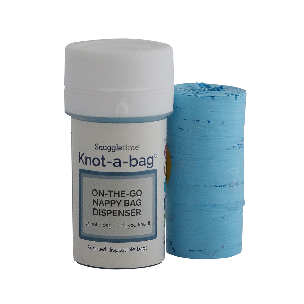 Snuggletime Knot-a-Bag Dispenser and 2 Refills