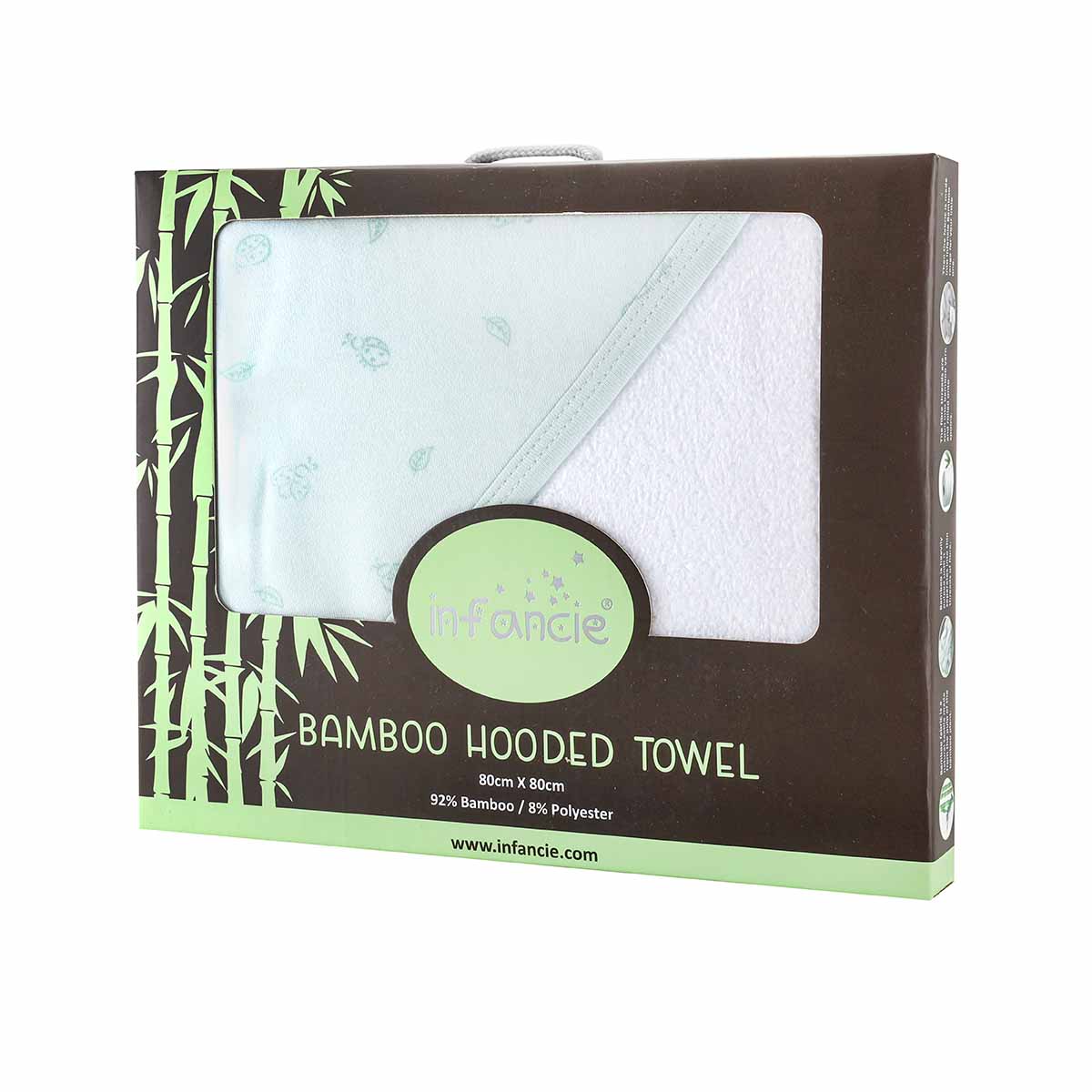 Infancie Bamboo Hooded Towel