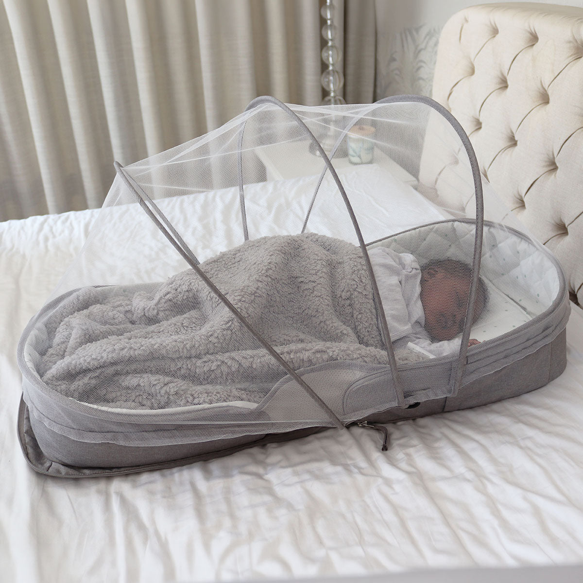 Snuggletime Travel Nest Infant Co-Sleeper with Mozzi Net
