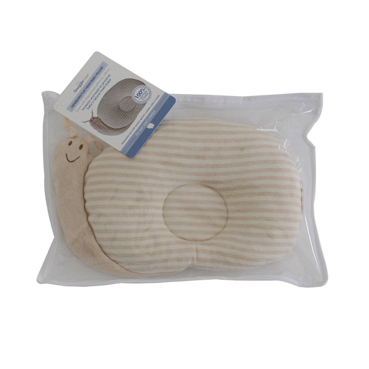 Snuggletime Newborn Flat Head Baby Pillow