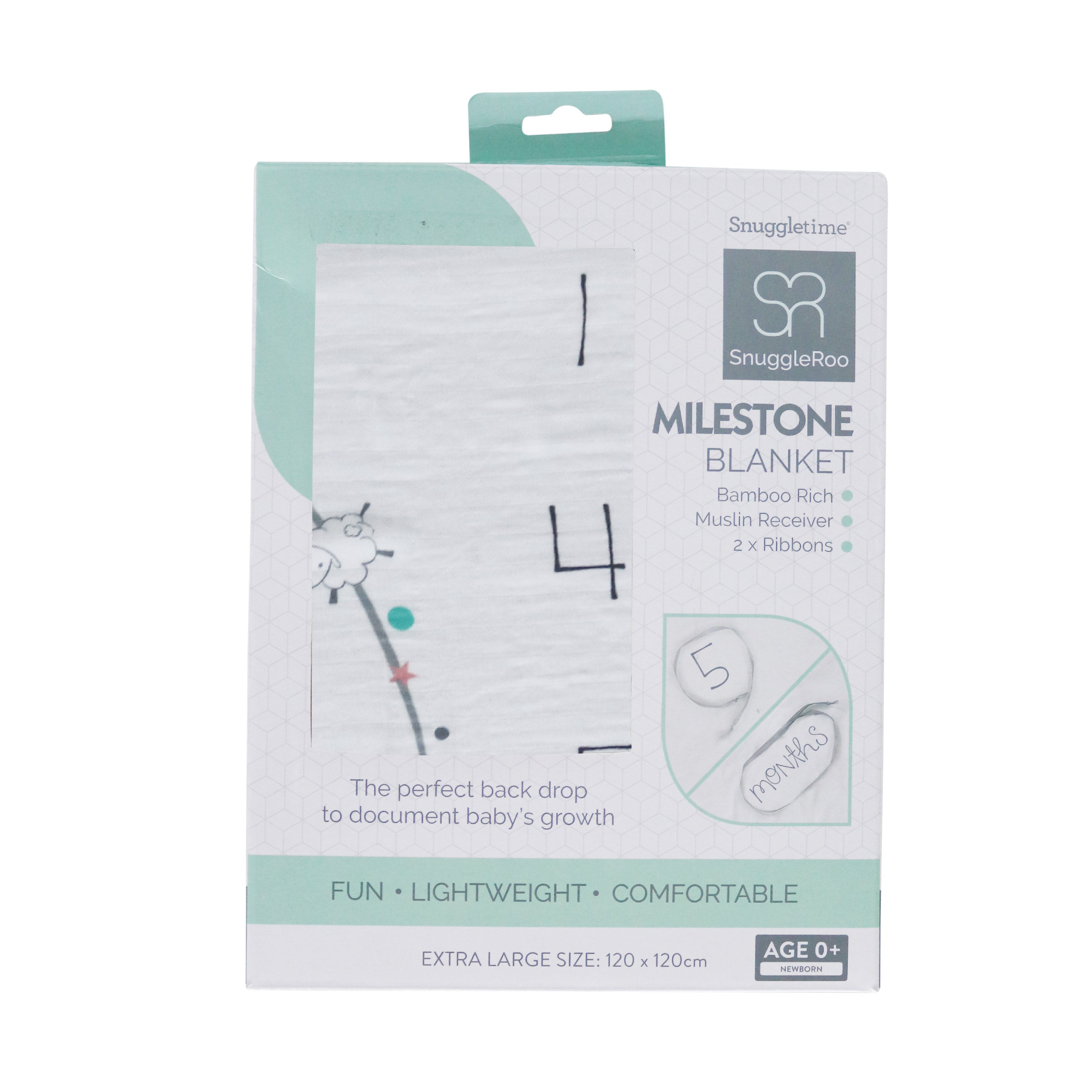 Best size for milestone sales blanket