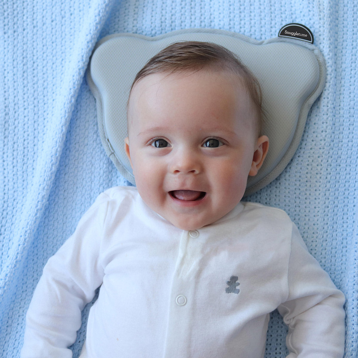 Snuggletime 3D Flat Head Baby Pillow - Main Image