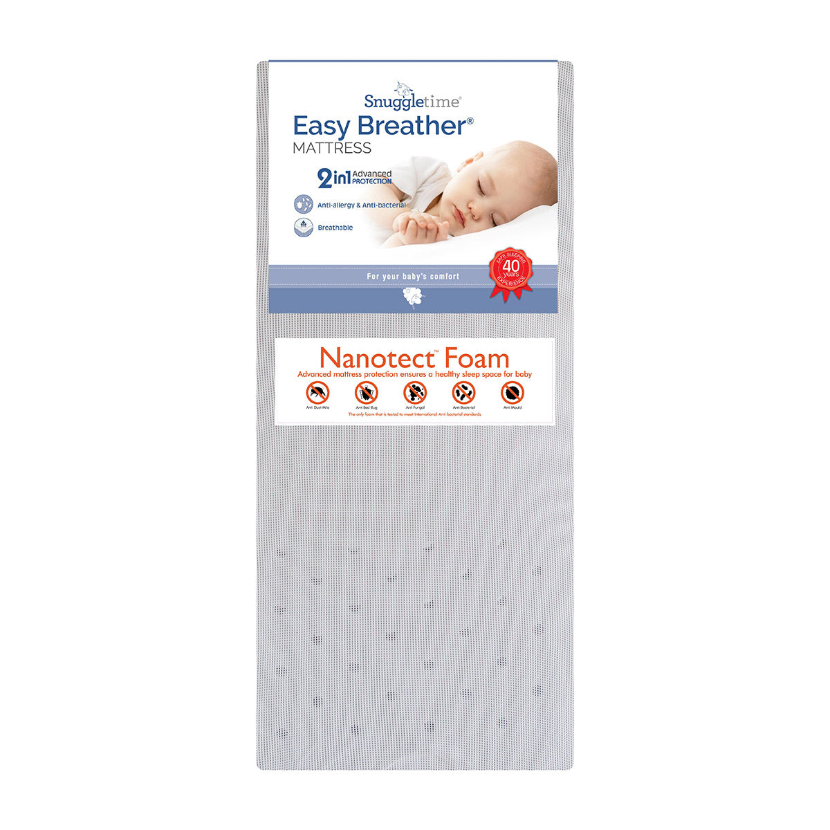 Snuggletime Nanotect Easy Breather Mattress