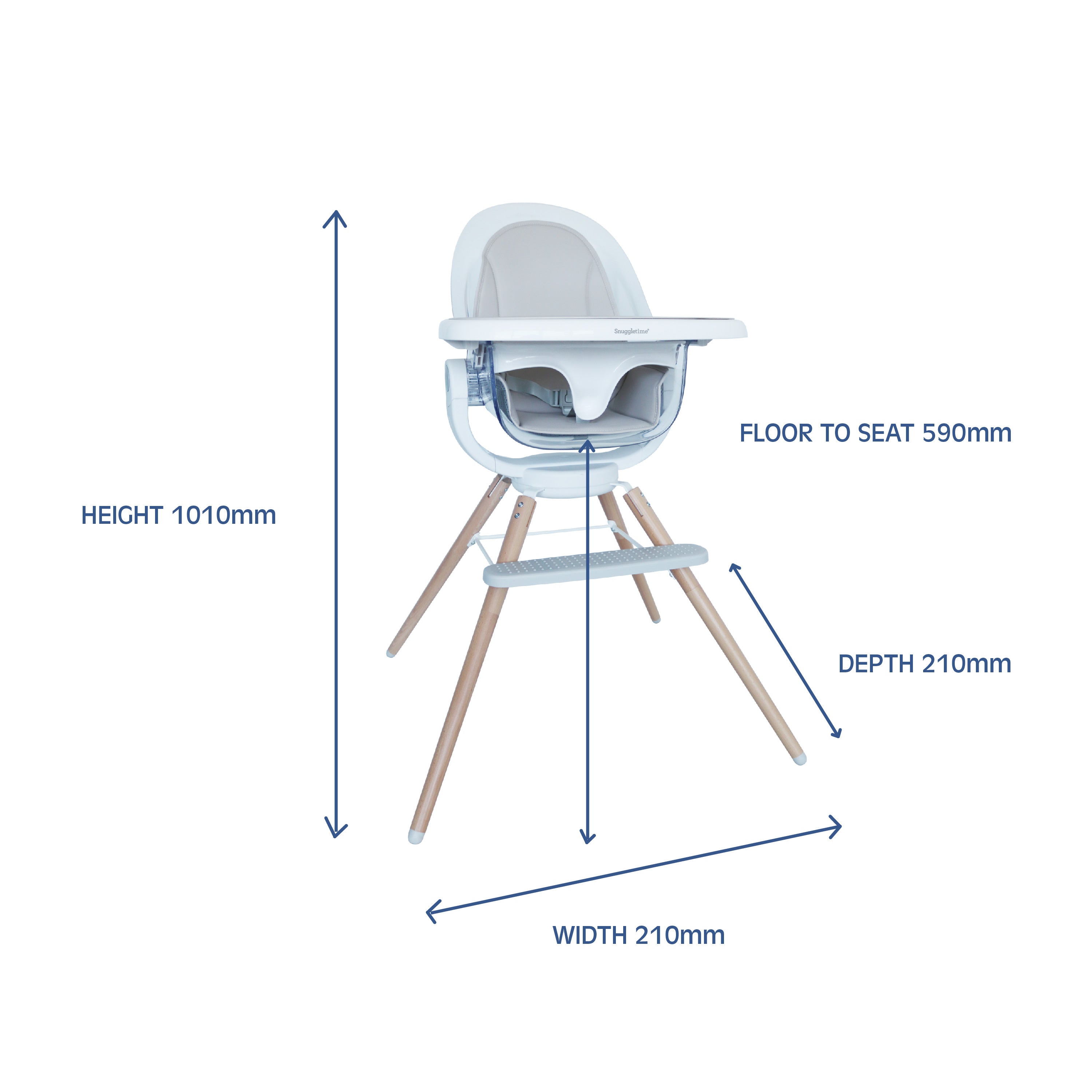 Swivel 2025 high chair