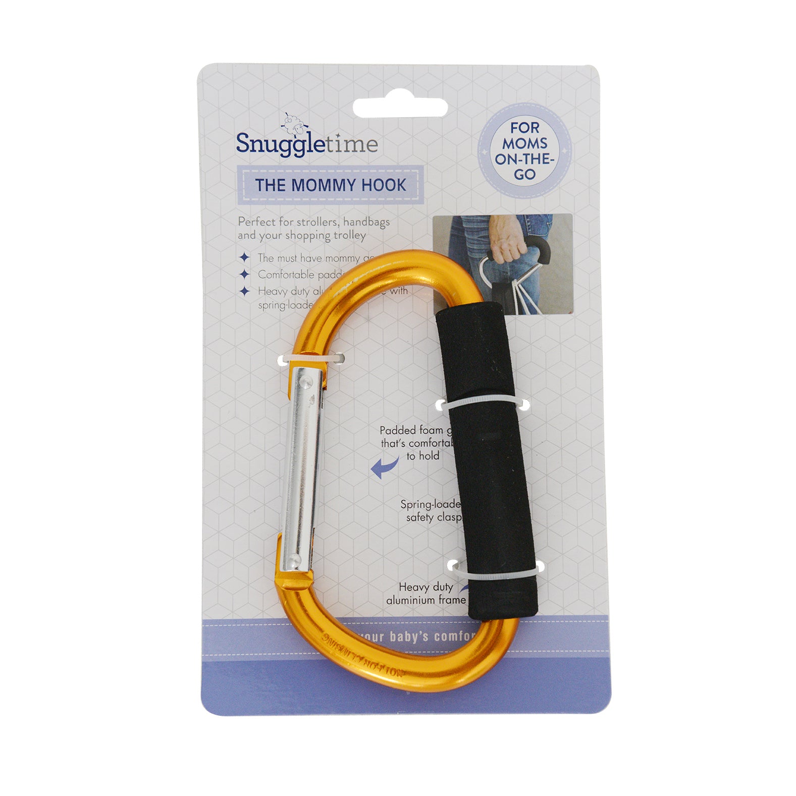 the mommy hook double stroller hook Snuggletime Mommy Stroller Hook